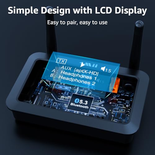 Long-Range Bluetooth 5.0 Transmitter & Receiver