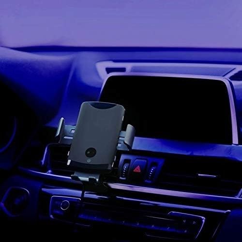 Fast Wireless Car Charger with Auto-Clamping Phone Mount