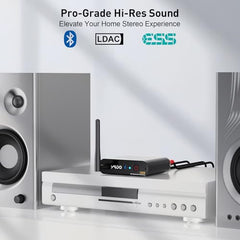 YMOO DS200Plus Bluetooth 5.3 Receiver for Home Stereo with Audiophile DAC