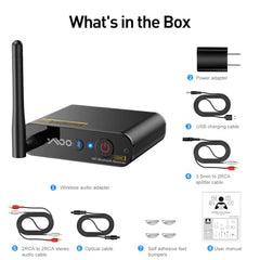 YMOO DS200Plus Bluetooth 5.3 Receiver for Home Stereo with Audiophile DAC