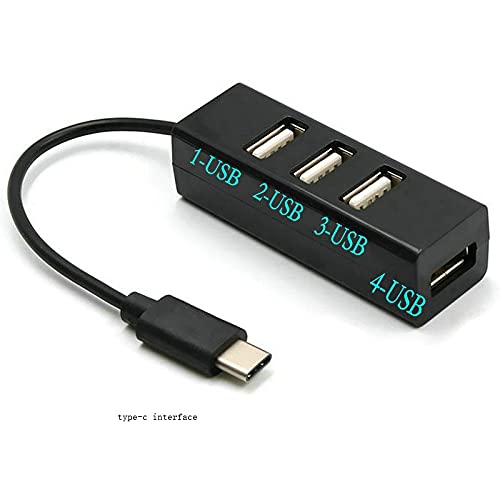 Type-C to 4-Port USB 3.0 Hub Adapter