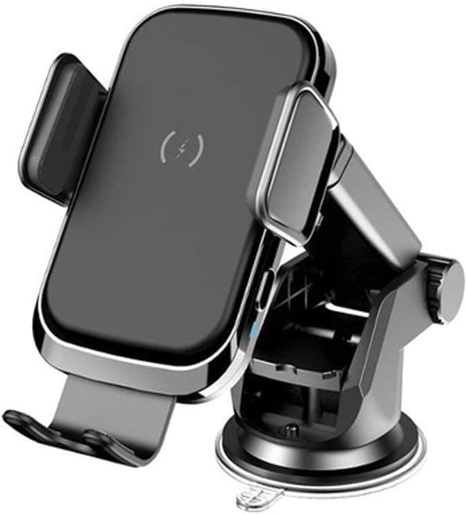 15W Wireless Phone Charger Mount with Suction Cup
