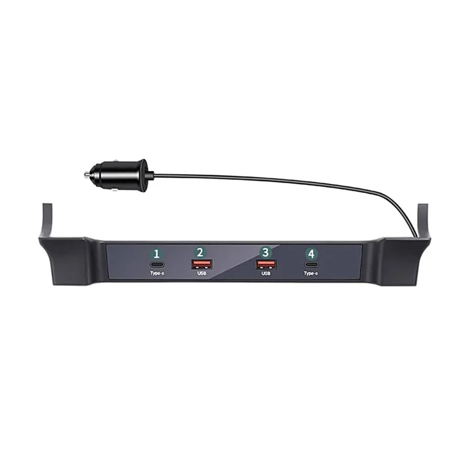 USB Type-C Multi-Port Charger Adapter for BYD Atto 3 2022–2023