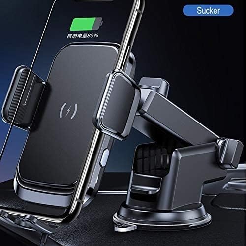 15W Wireless Phone Charger Mount with Suction Cup