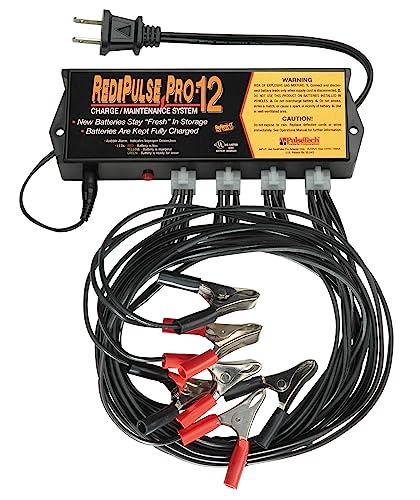 Digital Battery Tester & Multi-Station Battery Charger Bundle