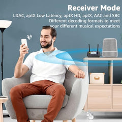 Long-Range Bluetooth 5.0 Transmitter & Receiver