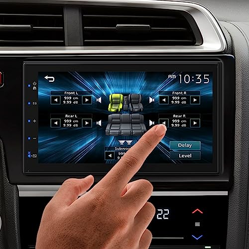 6.75-Inch Double DIN Bluetooth Car Stereo