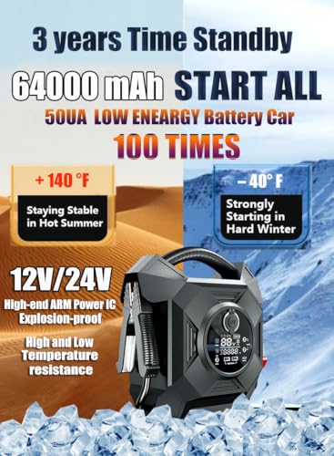 30000A Heavy Duty 12V/24V Truck Jump Starter