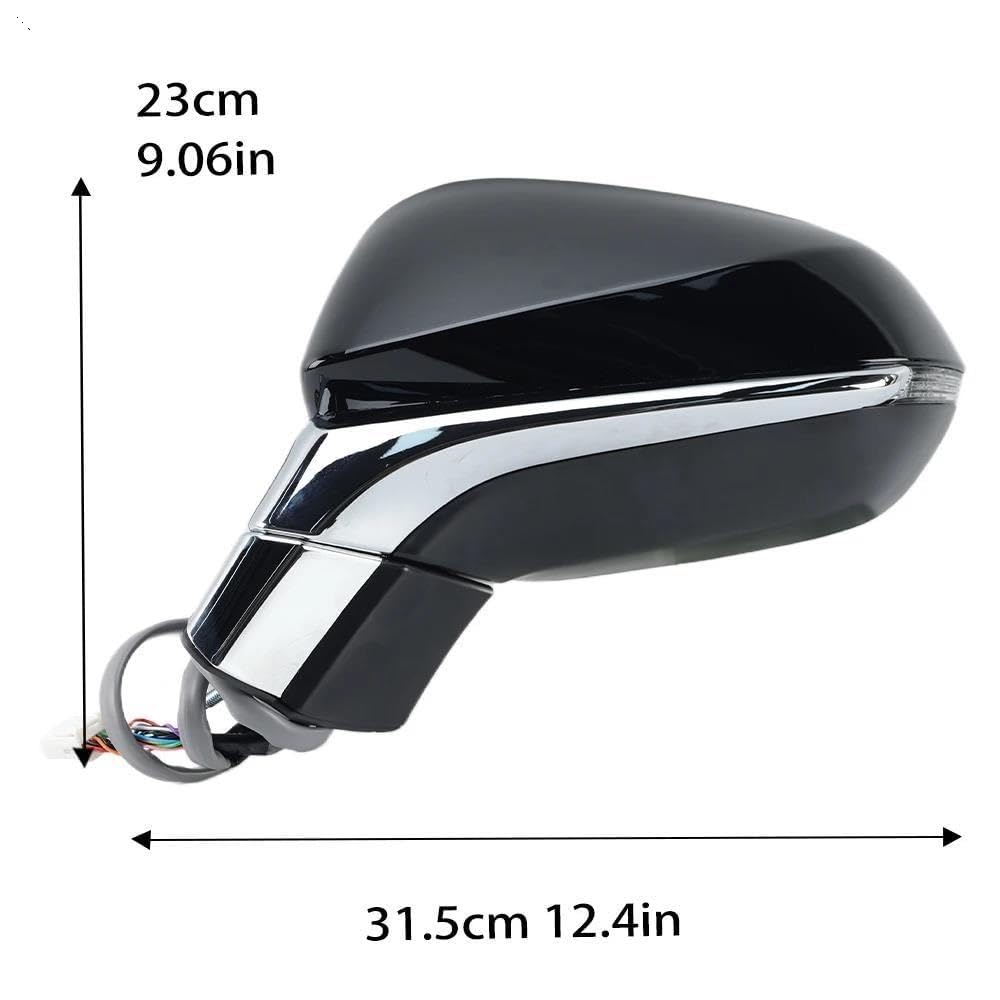 15-Pin Blind Spot Mirror Assembly for Lexus NX 2015–2021 (Pair)