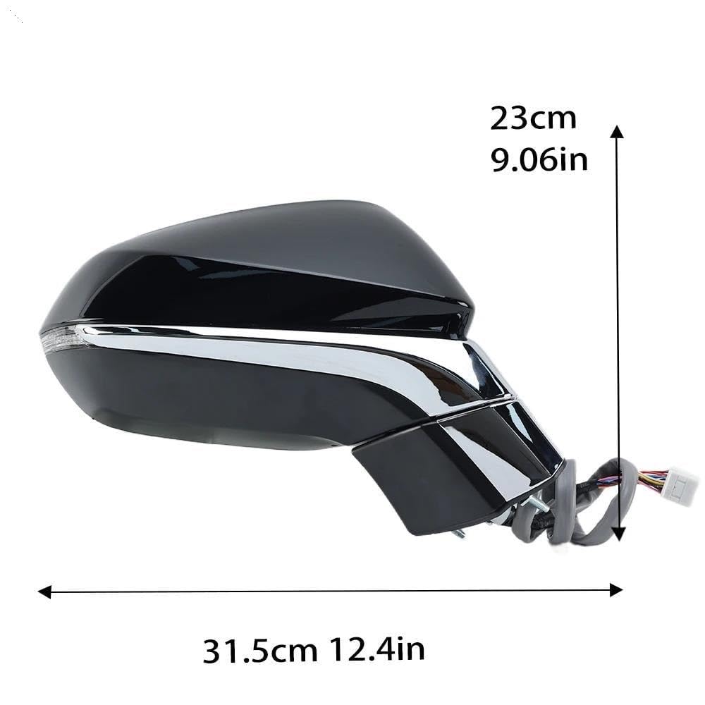 15-Pin Blind Spot Mirror Assembly for Lexus NX 2015–2021 (Pair)