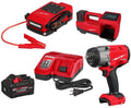 M18 Jump Starter Kit with Impact Wrench & Tire Inflator