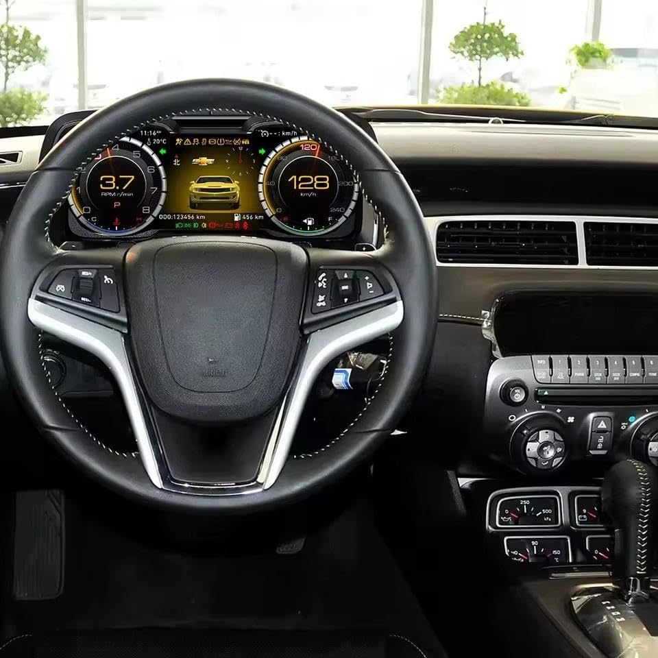 12.3-Inch LCD Digital Instrument Cluster for Chevrolet Camaro 2010–2015