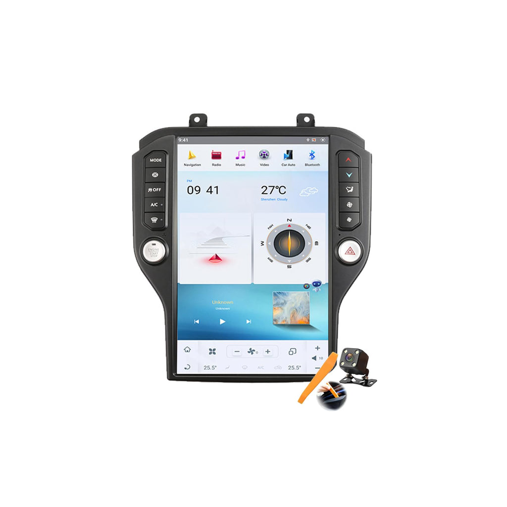 14.4-Inch Android 13 Car Stereo for Mustang 2015–2022 with CarPlay & GPS
