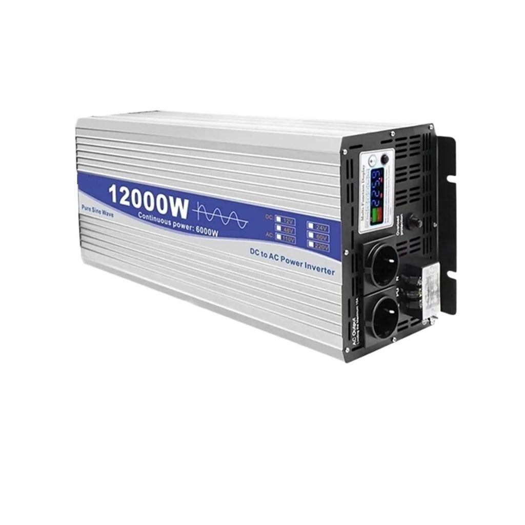 Pure Sine Wave Power Inverter 12V/24V/48V to 220V–230V