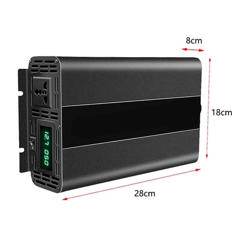 12V to 220V Power Inverter for Car, RV & Solar Systems