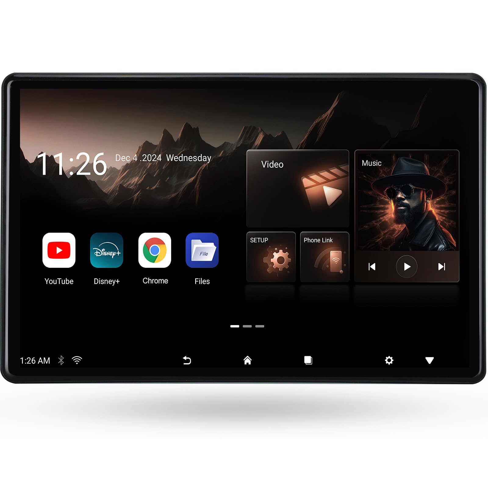 14-Inch 4K Android 13 Car Headrest Monitor