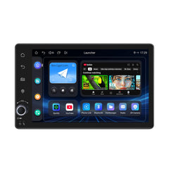 7-Inch Double DIN Car Stereo with CarPlay & Android Auto