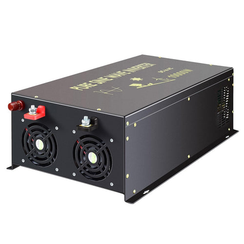10000W Pure Sine Wave Power Inverter 12V/24V/36V/48V to AC 110V–240V