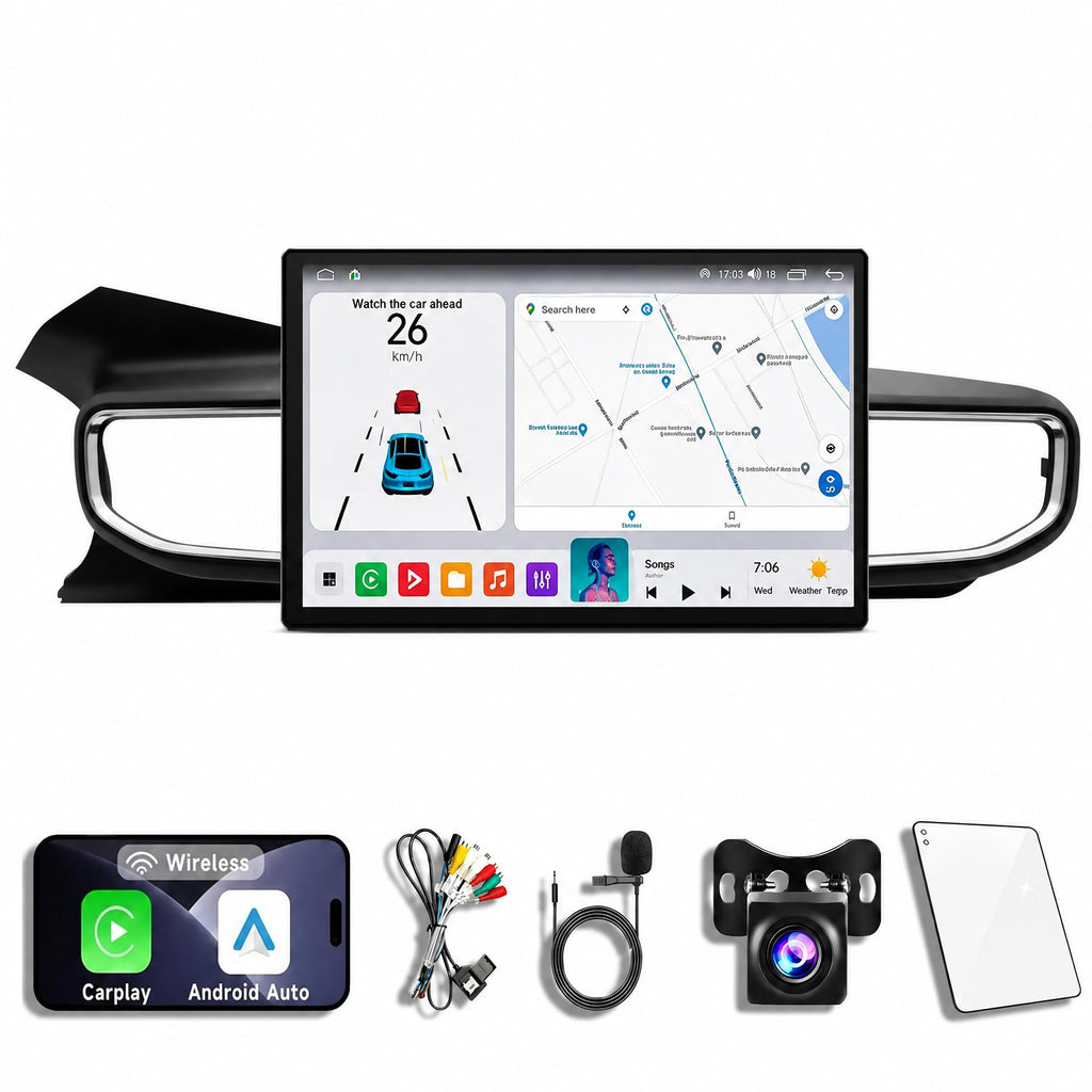 13.1-Inch Android 14 Car Stereo for Ford Explorer 2020–2022 with Wireless CarPlay