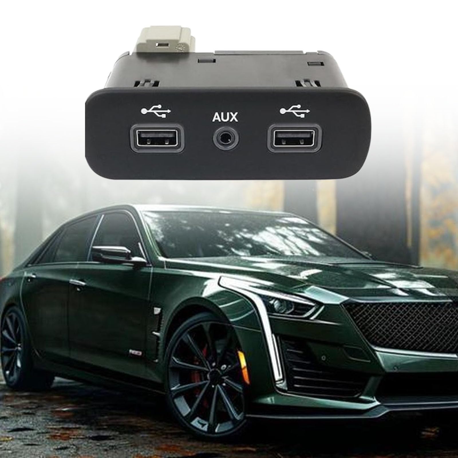 4-Port USB Charging Hub for Vehicle Models