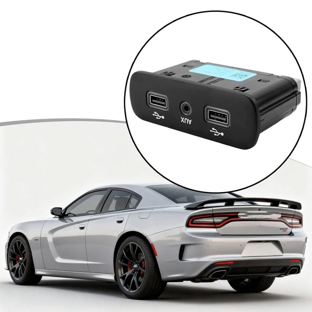 4-Port USB Charging Hub for Vehicle Models