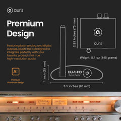 Long-Range Bluetooth 5.0 Hi-Fi Audio Receiver