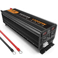 Pure Sine Wave Power Inverter 320Pure Sine Wave Power Inverter 12V/24V to 240V with Dual AC Outlets0W 4000W 5000W 6000W 8000W 9000W 12000W 15000W Peak DC 12V/24V to AC 240V Sine Wave Converter with Dual AC outlets for USB Port 12V-5000W