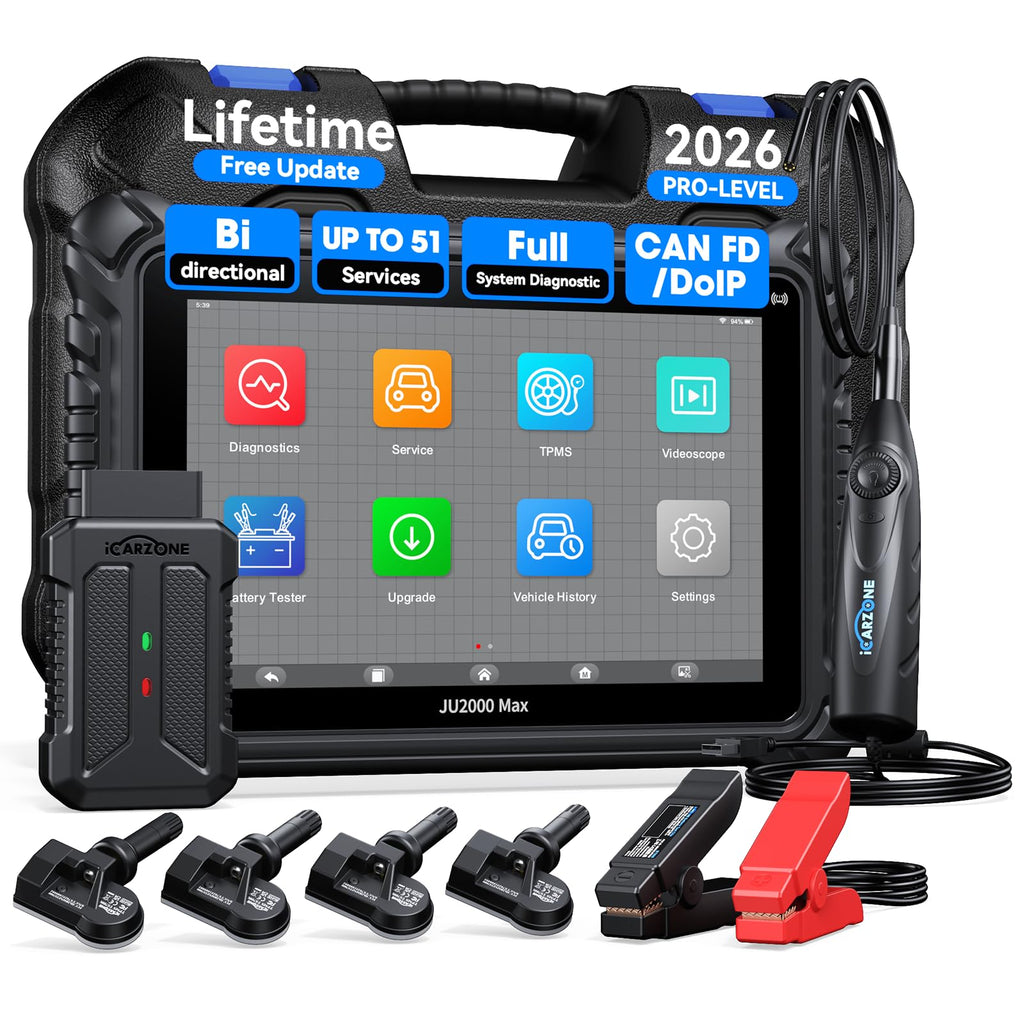 Wireless Bidirectional OBD2 Scanner with ECU Coding & TPMS Kit