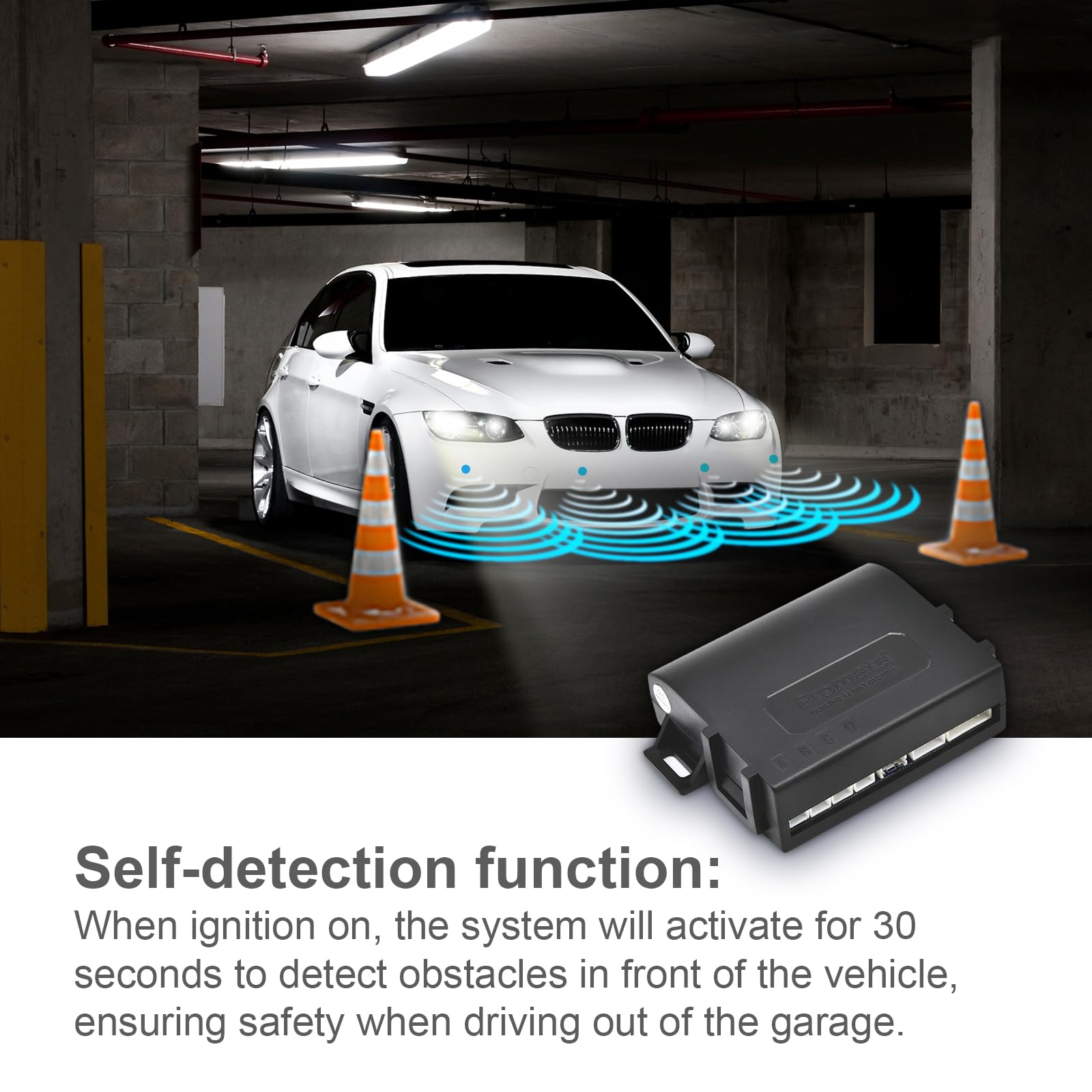 Front Parking Sensor Kit with 4 Sensors