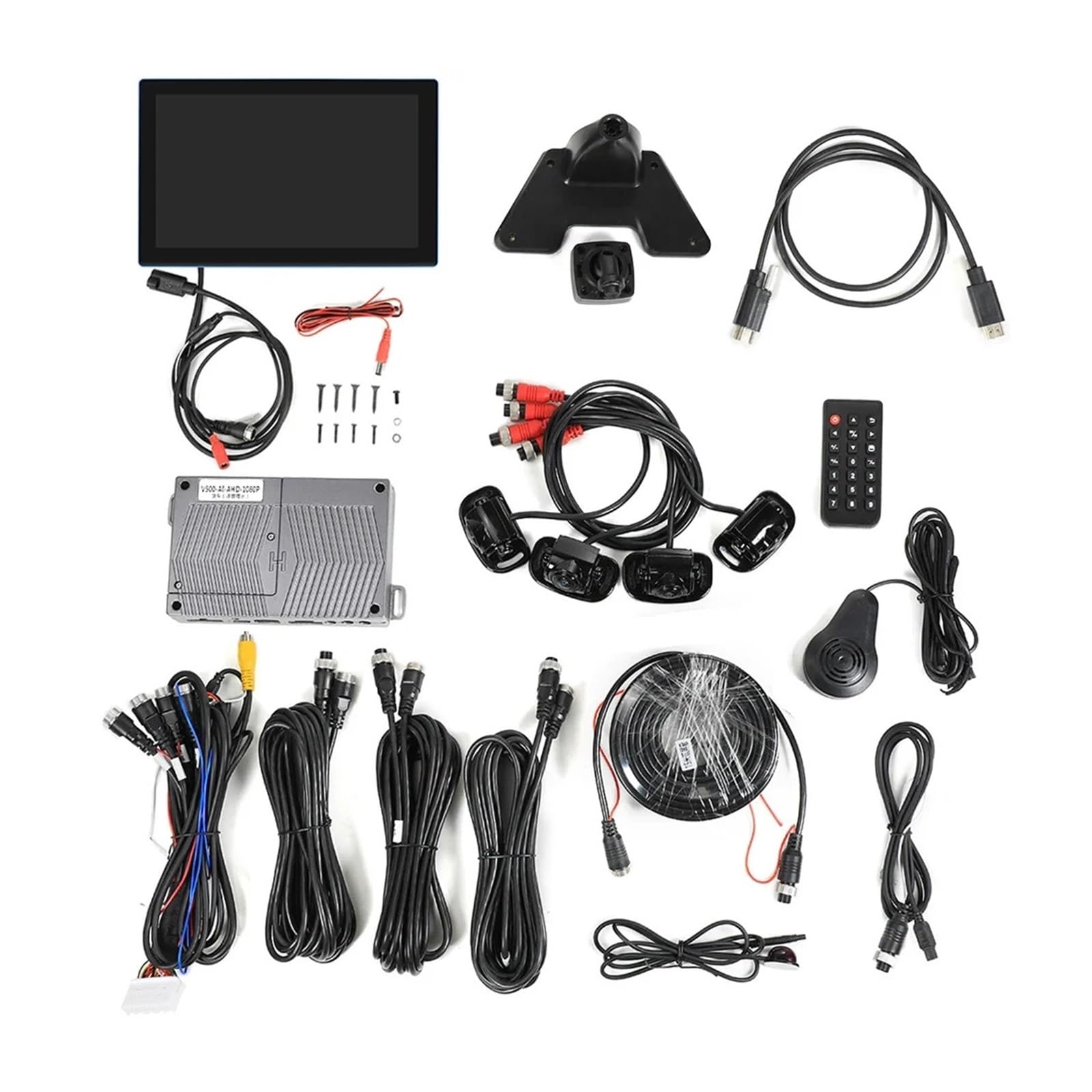 1080P 360° Surround View Camera System for Buses & RVs