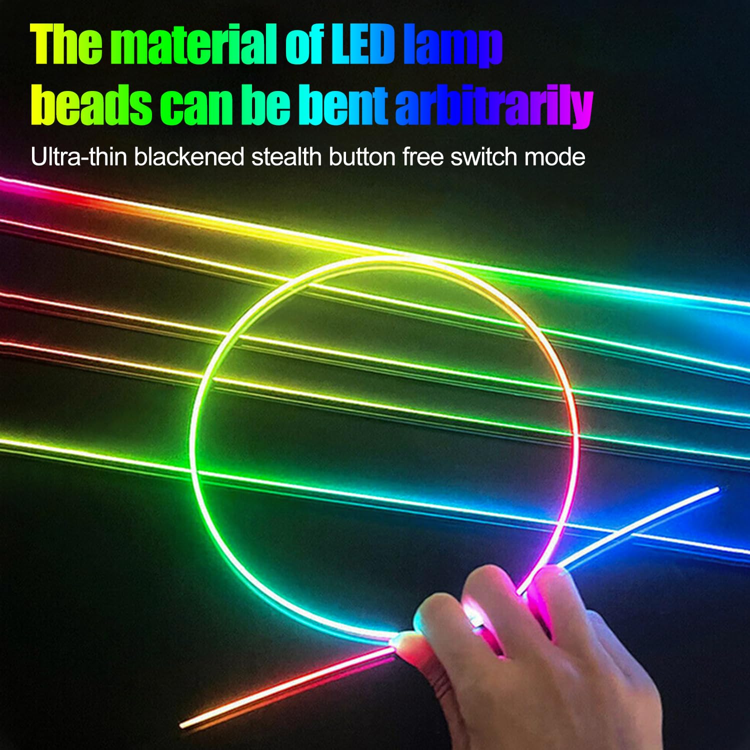128-Color RGB Interior Ambient Light Kit with App Control