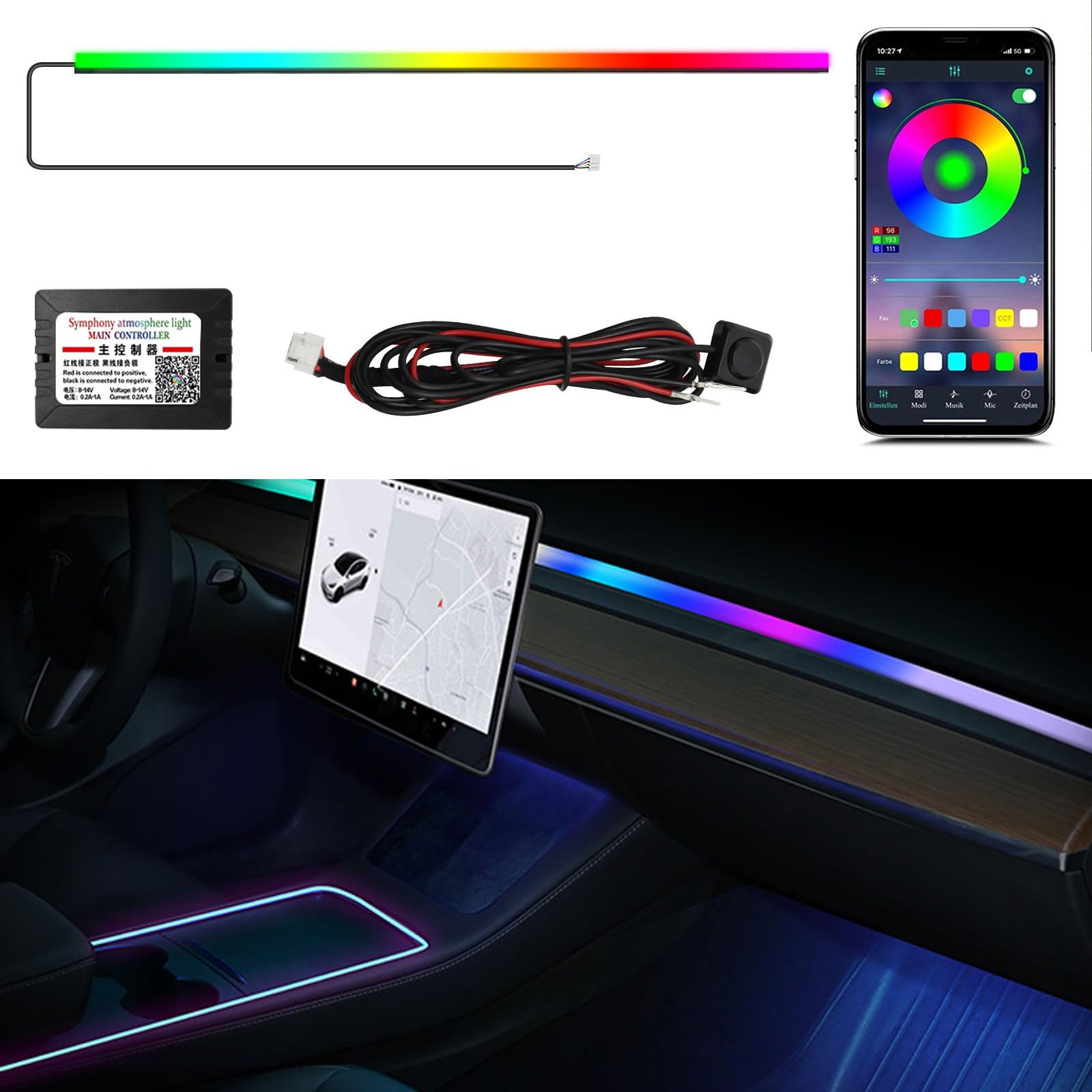 WEBUPAR Acrylic Car Lights