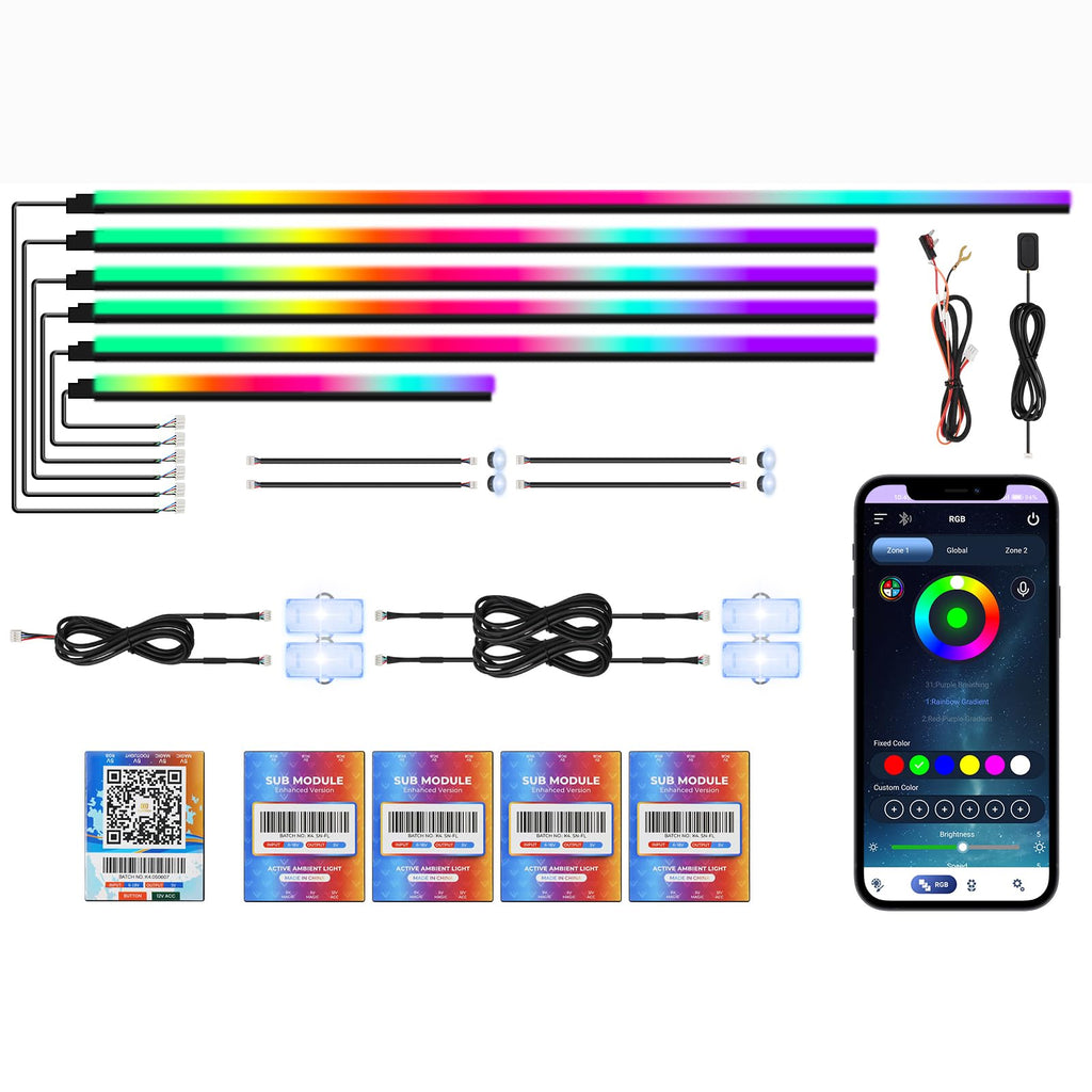 WEBUPAR Acrylic Car Lights