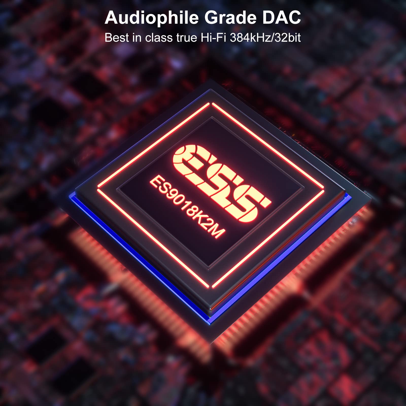 Bluetooth 5.1 Hi-Res Audio Receiver with LDAC