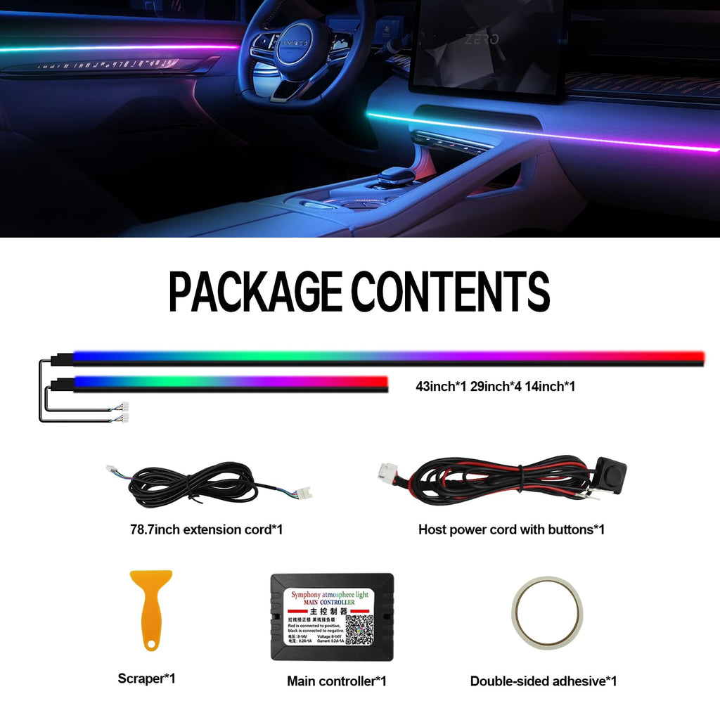 WEBUPAR Acrylic Car Lights