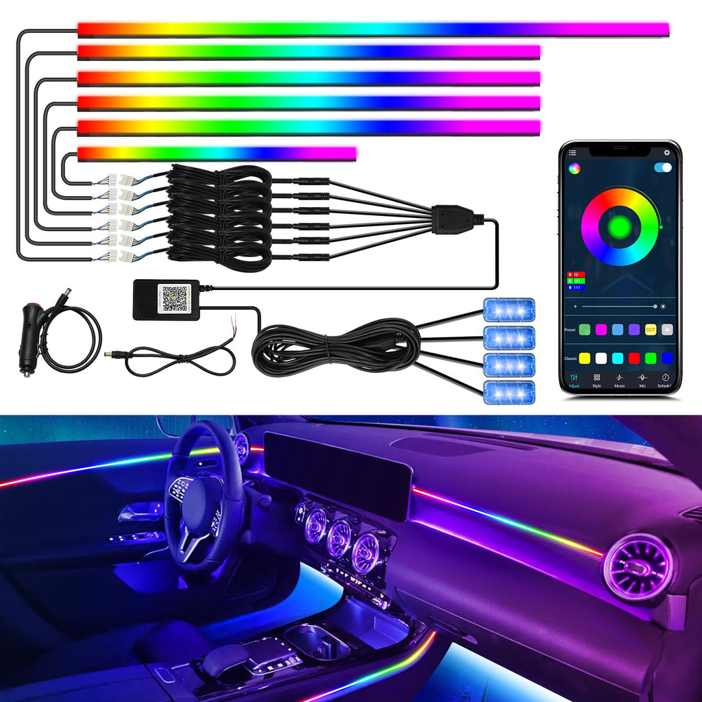 WEBUPAR Acrylic Car Lights