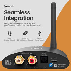 Long-Range Bluetooth 5.0 Hi-Fi Audio Receiver