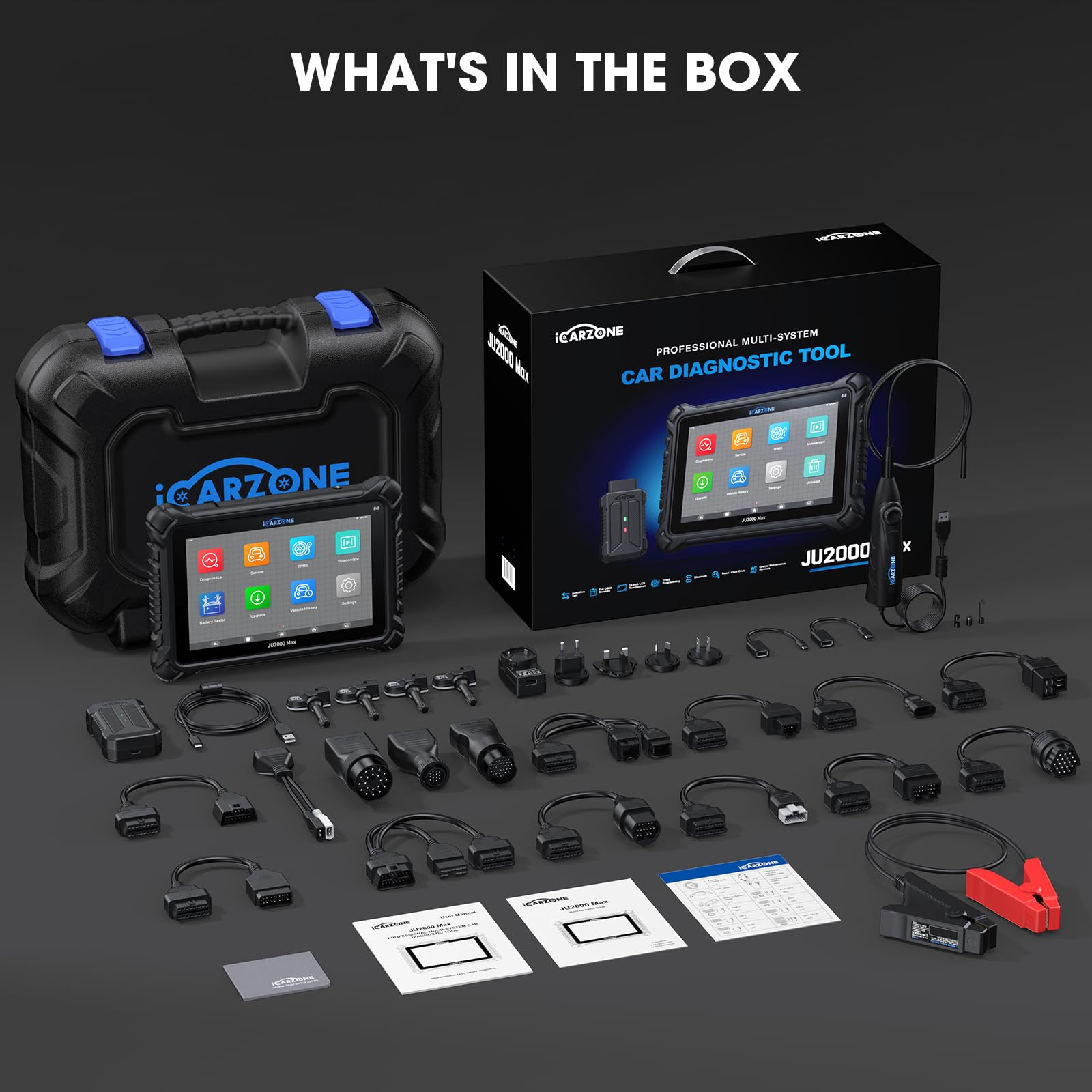 Wireless Bidirectional OBD2 Scanner with ECU Coding & TPMS Kit