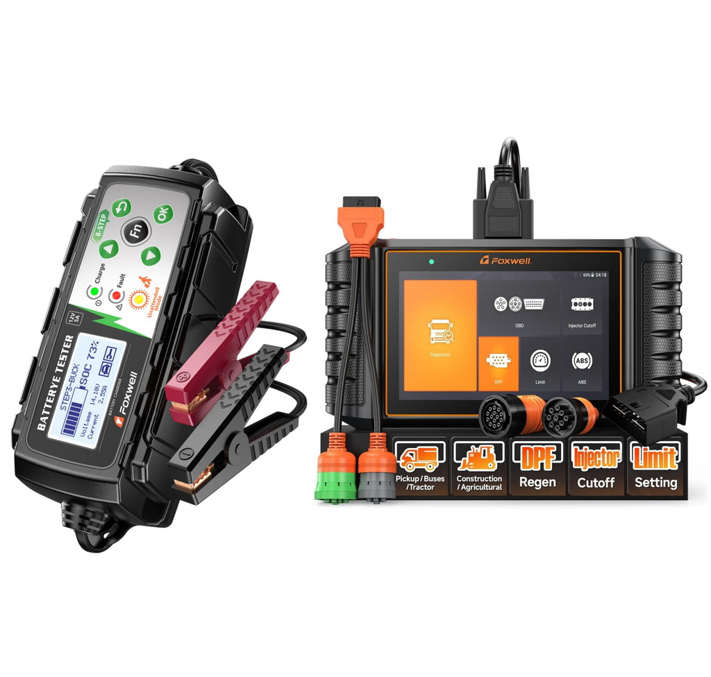 12V Battery Charger, Tester & Desulfator Kit