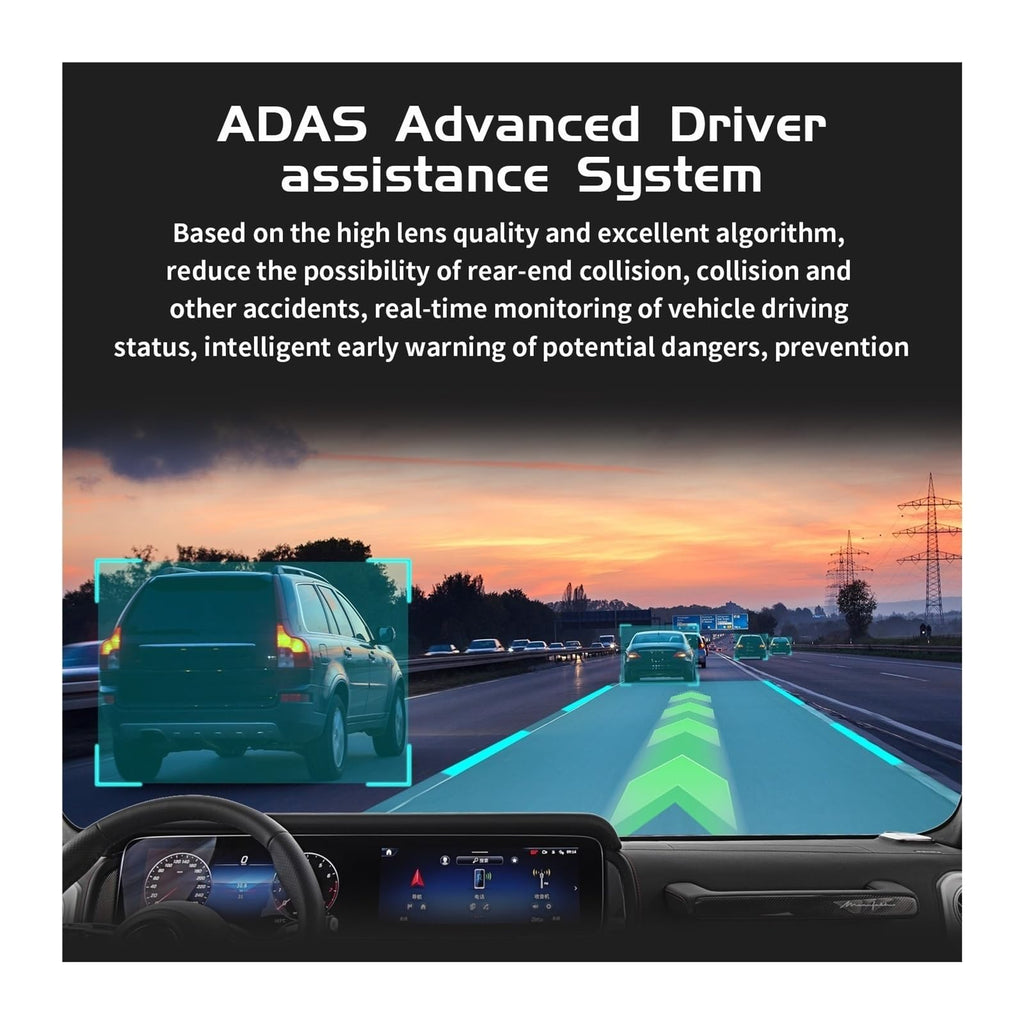 4K Triple-Lens Dash Cam with 4G & Night Vision
