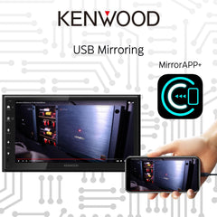 6.8-Inch Car Stereo with CarPlay & Android Auto
