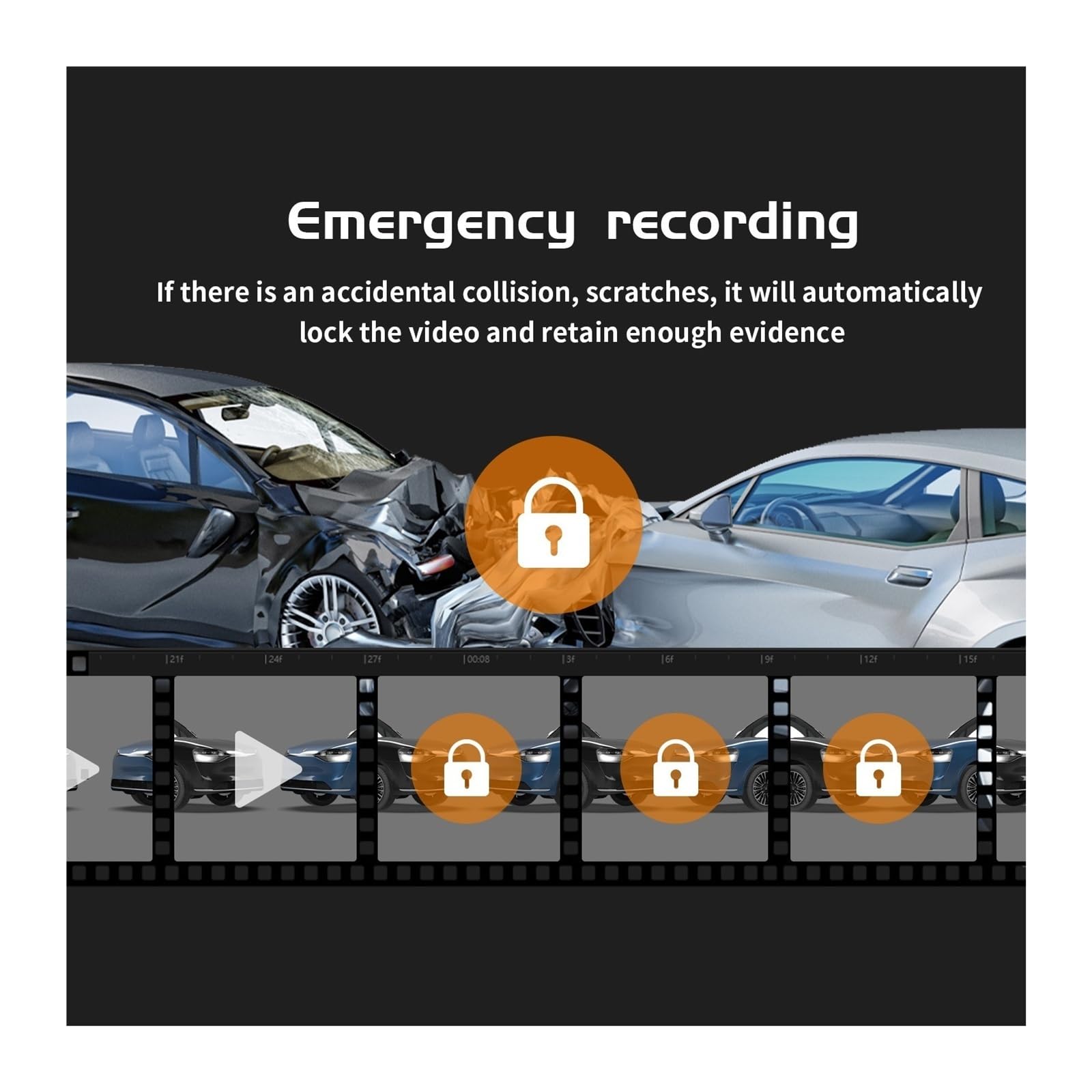 4K Triple-Lens Dash Cam with 4G & Night Vision
