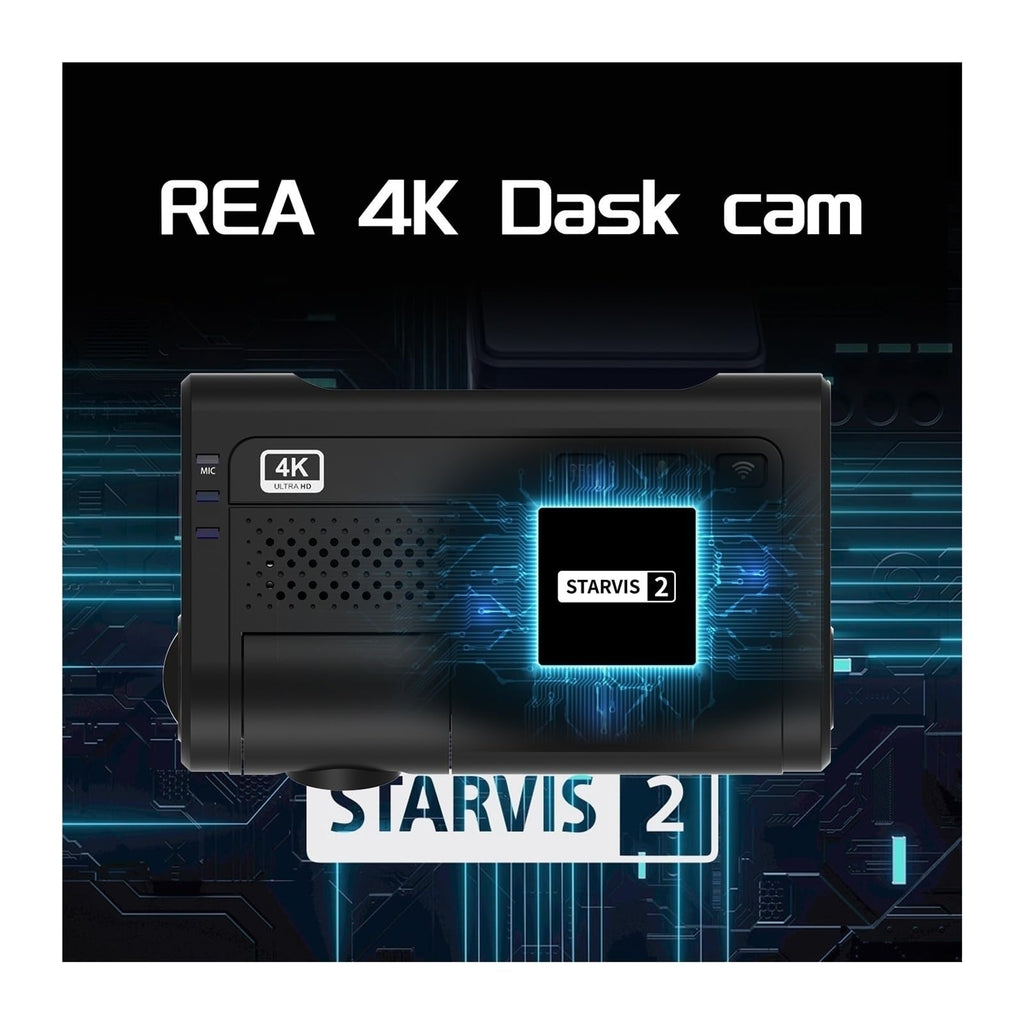 4K Triple-Lens Dash Cam with 4G & Night Vision