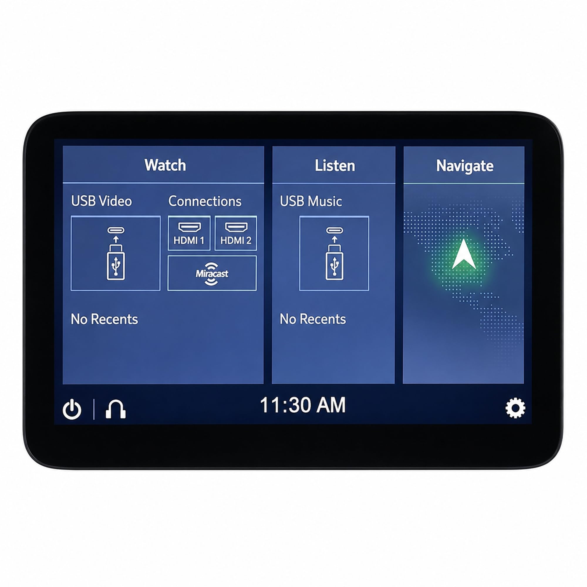 12.6-Inch Rear Entertainment Display for Yukon, Tahoe, Suburban & Escalade 2021–2024