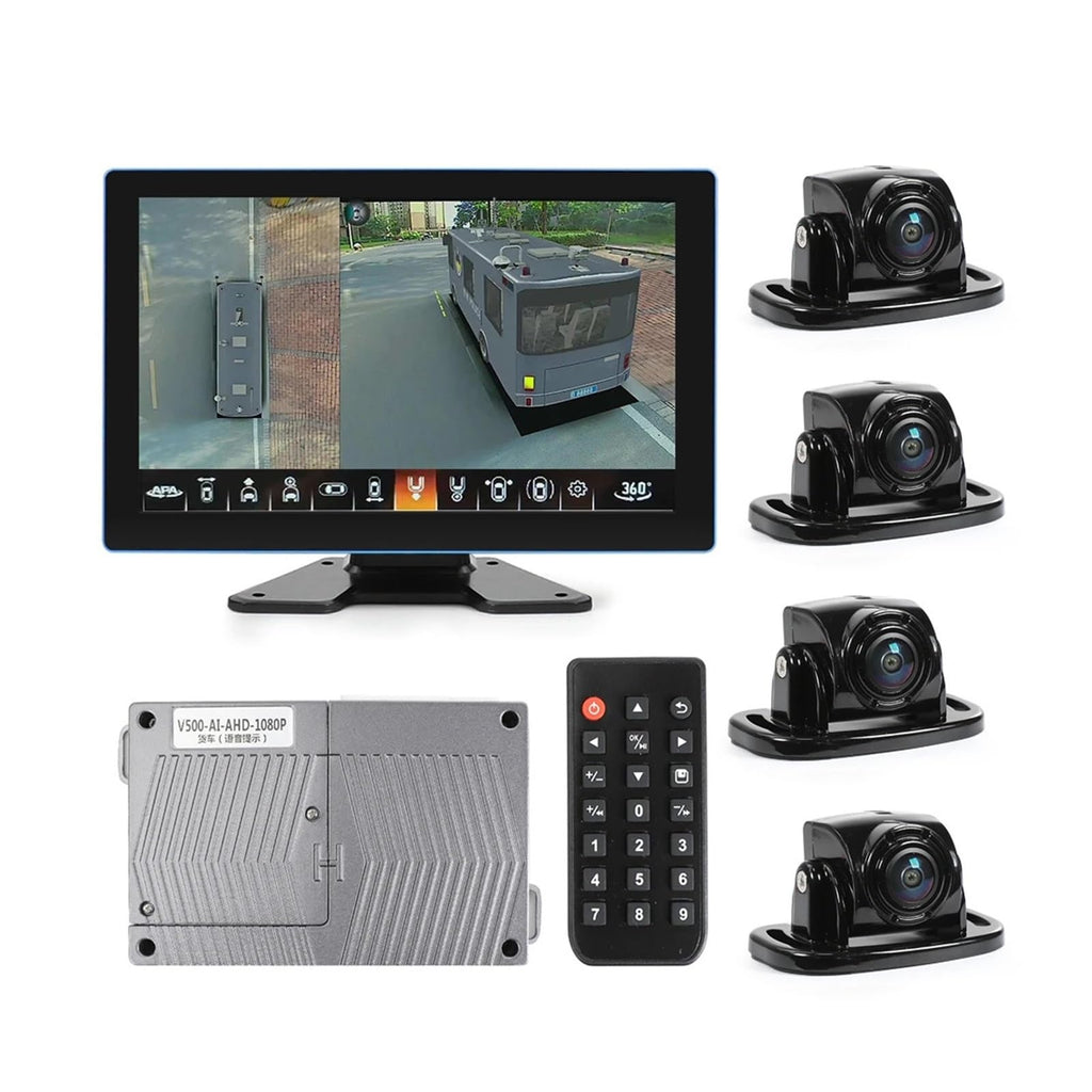 1080P 360° Surround View Camera System for Buses & RVs