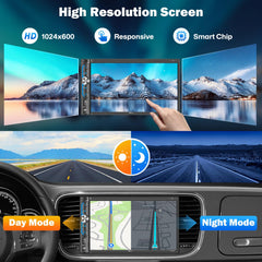 Wireless Car Stereo with CarPlay & Android Auto