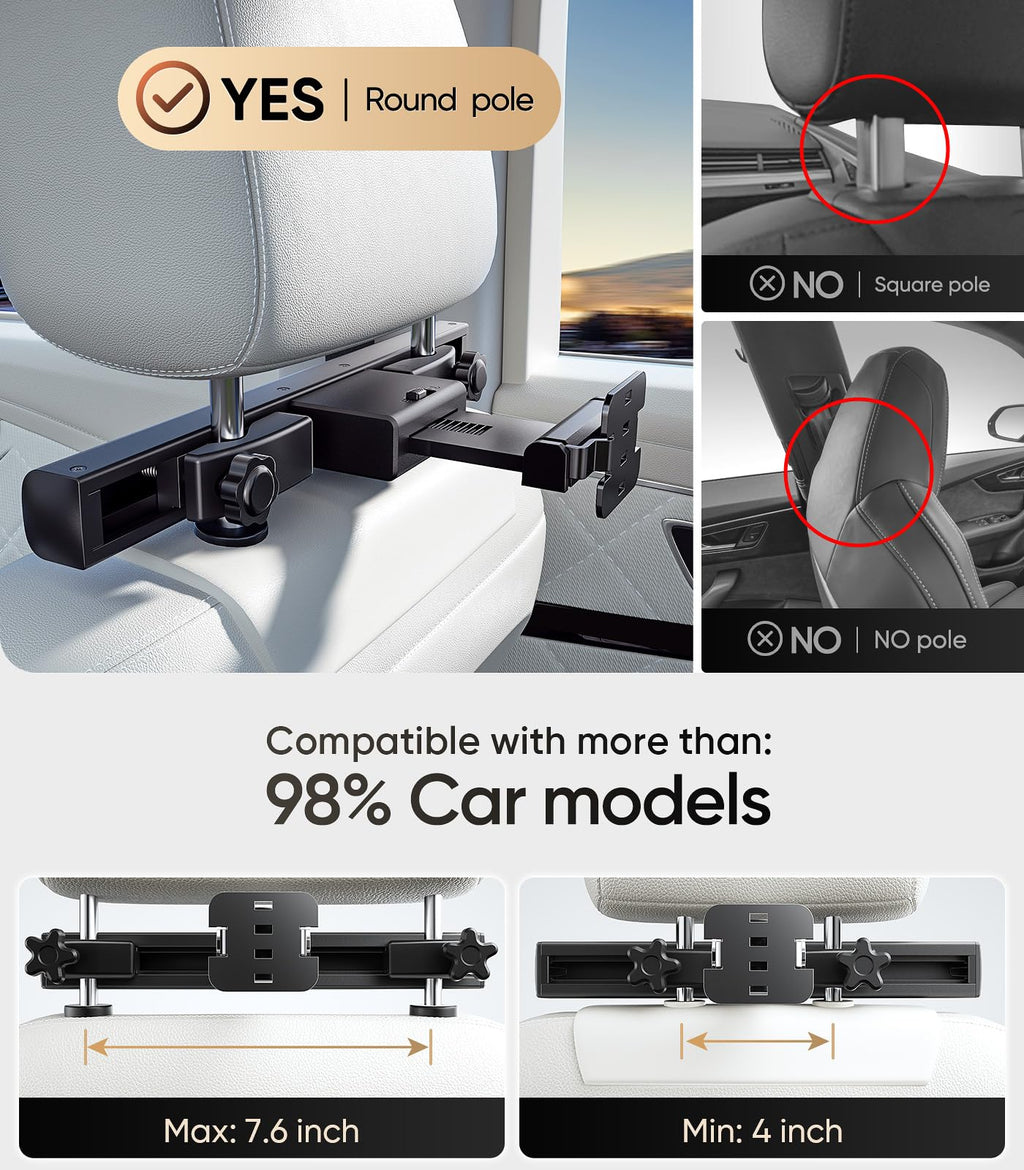 14-Inch 4K Android 13 Car Headrest Monitor