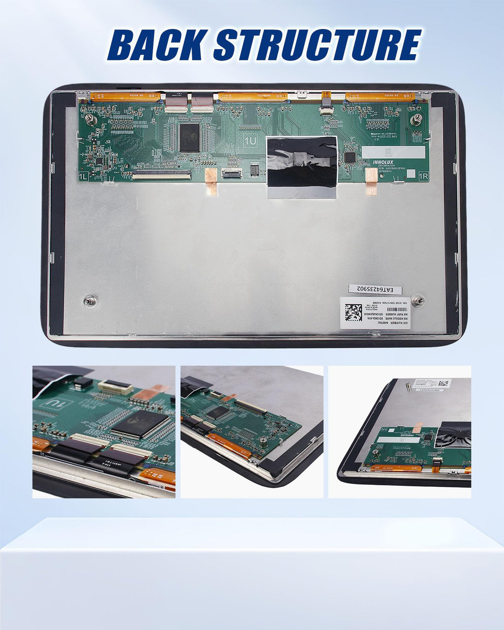 12.6-Inch Rear Entertainment Touchscreen for Suburban & Yukon XL 2021–2023 / Escalade 2021–2024