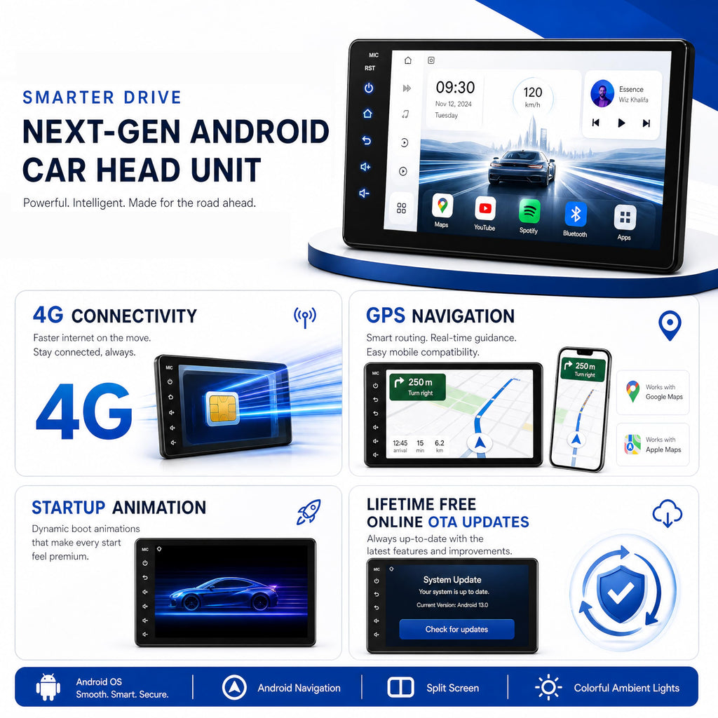 13.1-Inch Android 14 Car Stereo for Benz Vito 2024–2025 with Wireless CarPlay