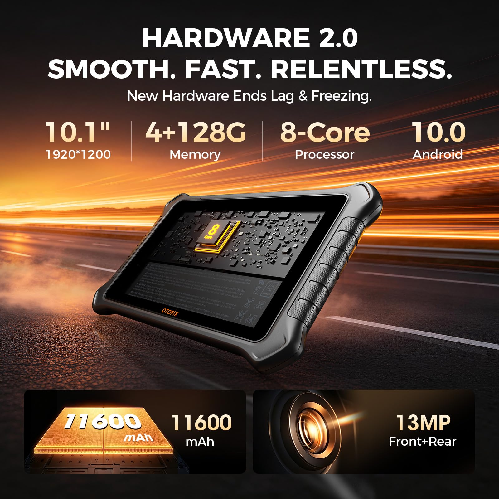 J2534 Bidirectional OBD2 Diagnostic Scanner with ECU Coding